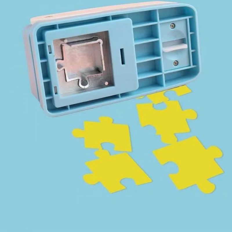 Imagem -03 - Criativo Puzzle Making Machine para Faça Você Mesmo Scrapbooking Embossing Tool Cartões de Papel Artesanato Decorativo Fotos Cutter Brinquedos Infantis Novo