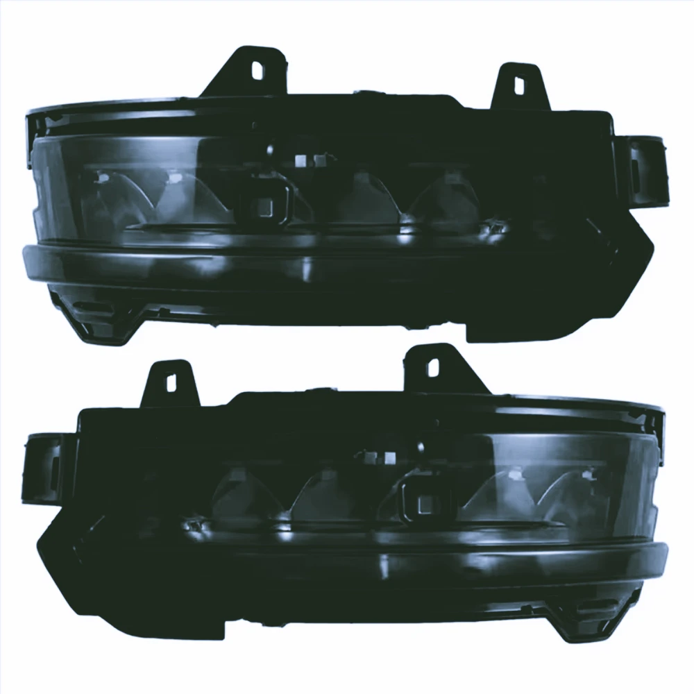 ZF-F 1 par luces indicadoras giro para espejo puerta coche para Land Rover Range Rover Evoque 2014-2019 JAGUAR E F-PACE L 5