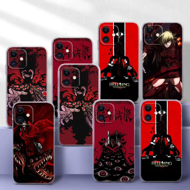 63B Anime Hellsing Alucard Fan Soft Case for Moto G4 Plus G41 G5 Plus G50 G51 G5S G6 Play G60 G7 Power G71 G5 G9