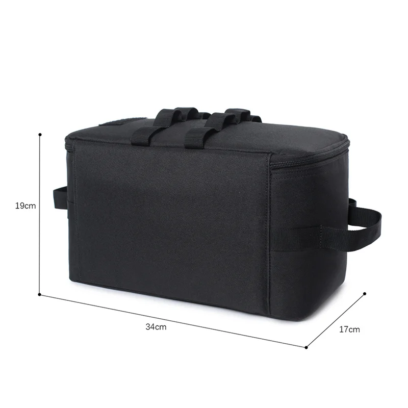 Outdoor Camping Picnic Large Capacity Storage Bag Gas Canister Cookware Utensils Folding Portable Tool Organizer