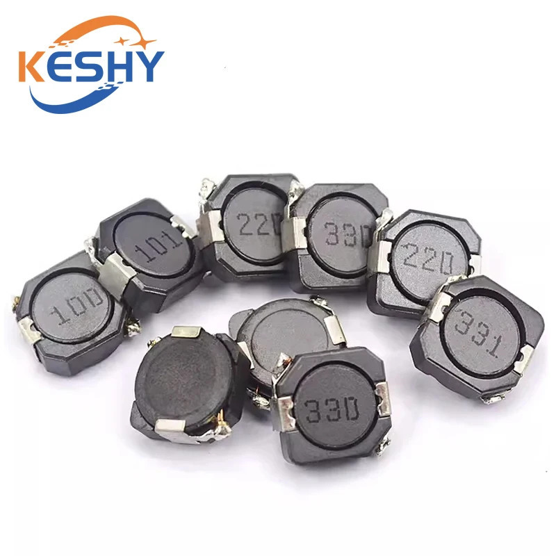5PCS CDRH104R Inductance Wire Wound Chip Shielded Inductor 2.2/3.3/4.7/10/22/33/47/68/100/220/330UH 10*10*4M SMD Power Inductor