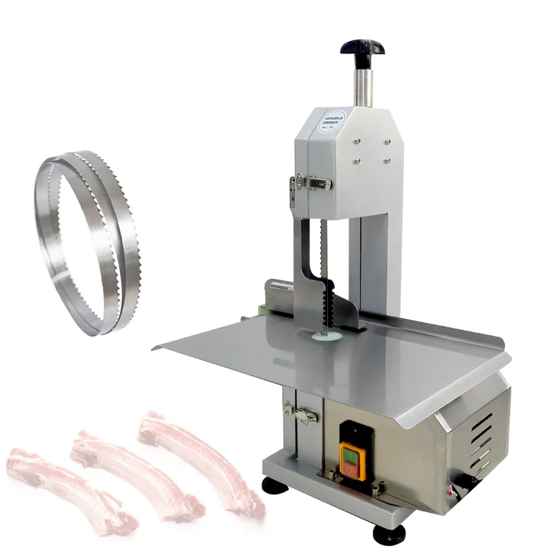 Electric Bone Cutting Machine Automatic Frozen Fish Meat Cutter Bone Saw Machine Bone Sawing Cutter Machine