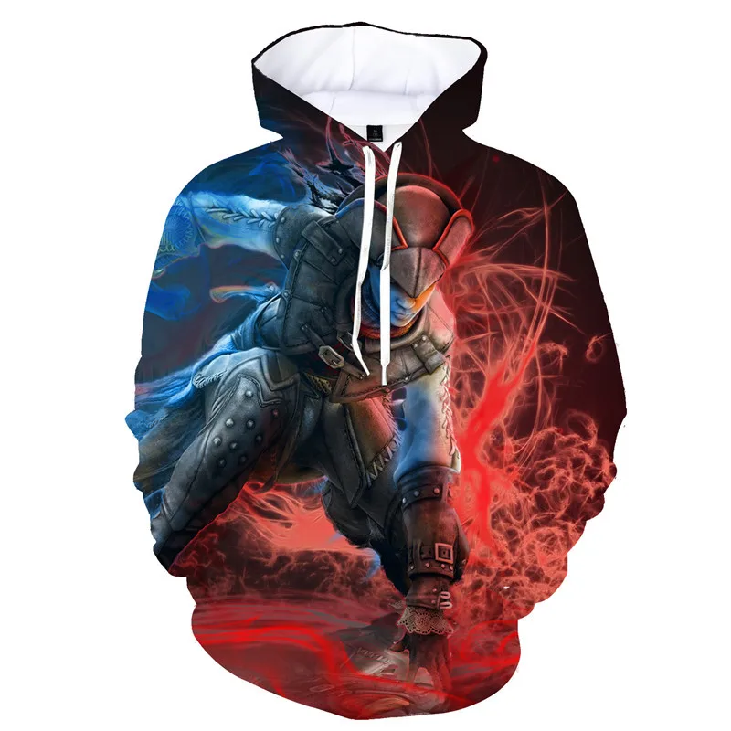 Autumn Winter Assassin's Creed Pattern Hoodie Sports Hoodie stylish handsome men women Couple style Fashion Top Coat With Hat