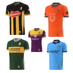 2024 nowa koszulka GAA Antrim Fermanagh Dublin Derry Kerry Donegal w dół Wexford Kilkenny Offaly Tipperary Ireland gaa shirt