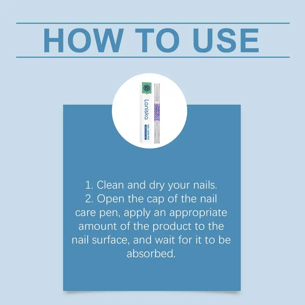 3ml Nail Care Pen,Premium Tea Tree Cuticle Care Serum Pen for Improve Thickening Nail & Inhibit Fungi Repairing Damage Nail ﻿ view 6