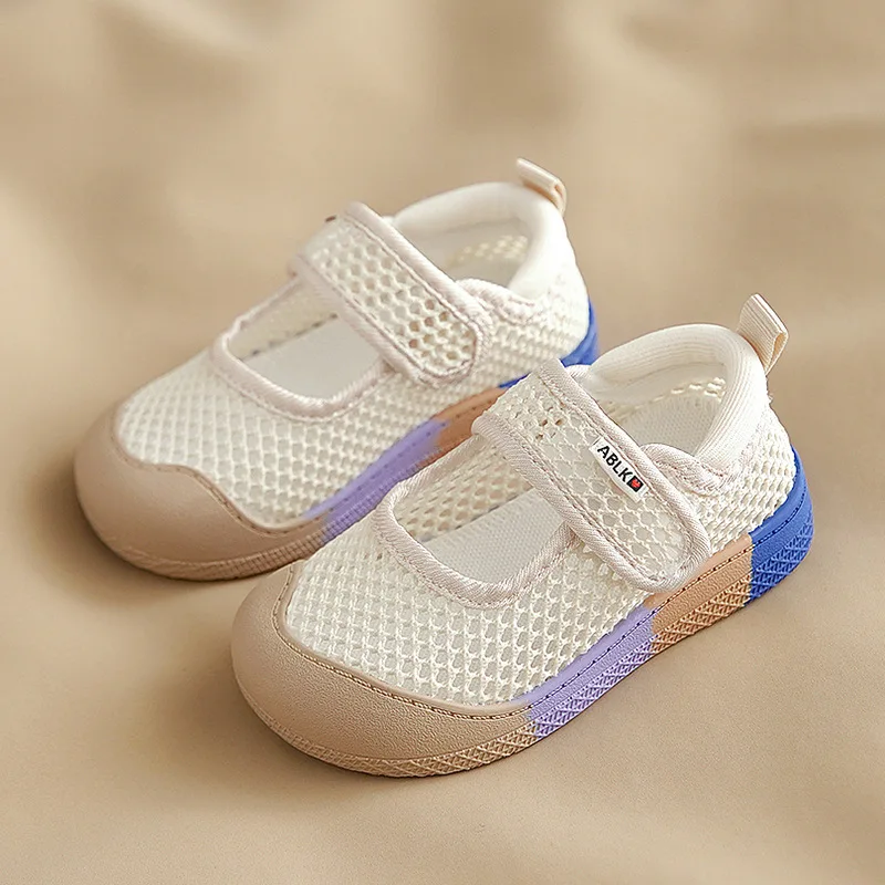 0-8Y Summer Baby Boys Girls Casual Shoes Infant Toddler Shoes Kindergarten Kids Shoes Breathable Mesh Children Sneakers H67-53