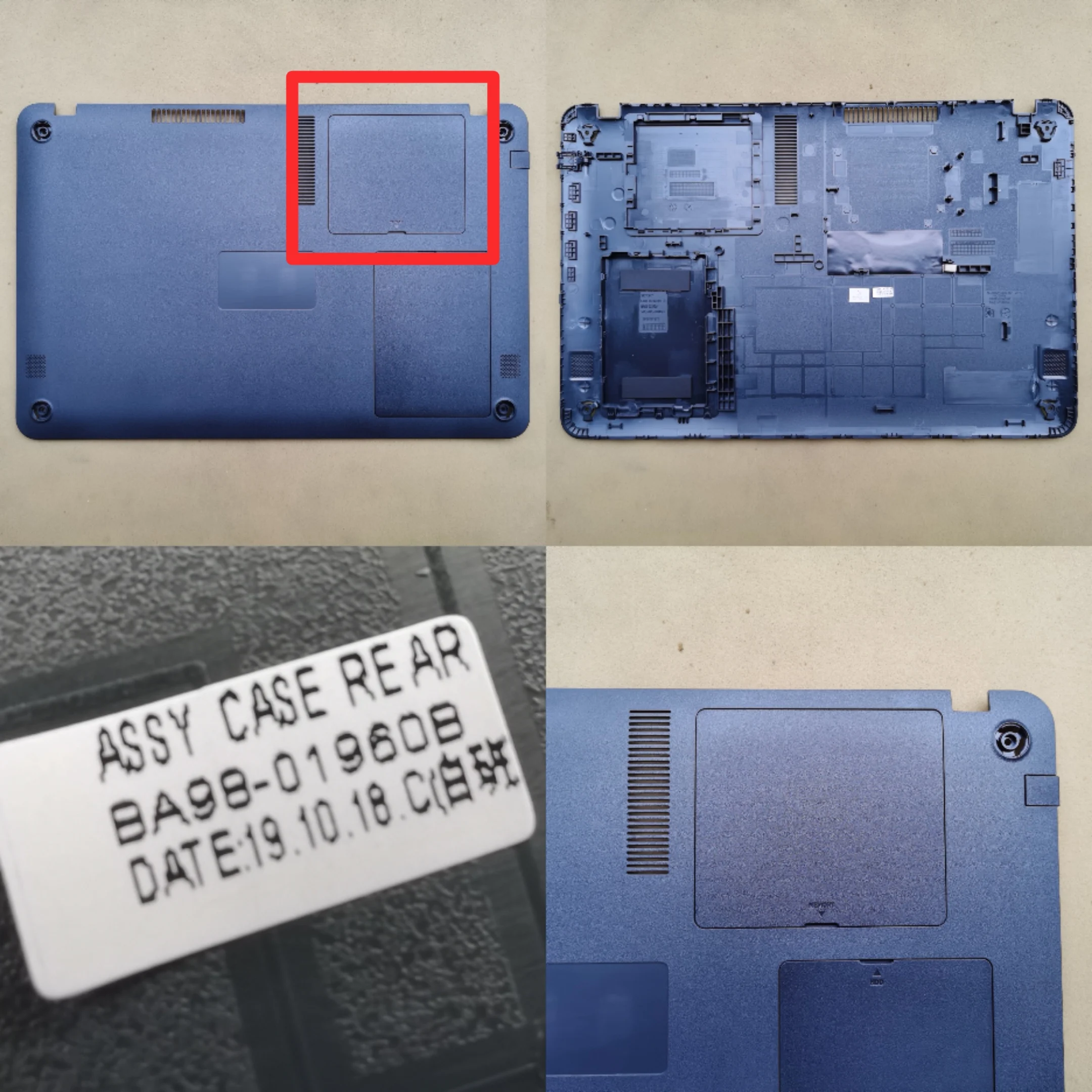 新しいラップトップボトムケースカバー-samsung-np350xbe-nt-550ebe-550eaa-550ebe-551ebe-550ebz-550xta-550ebv-ba98-01960b