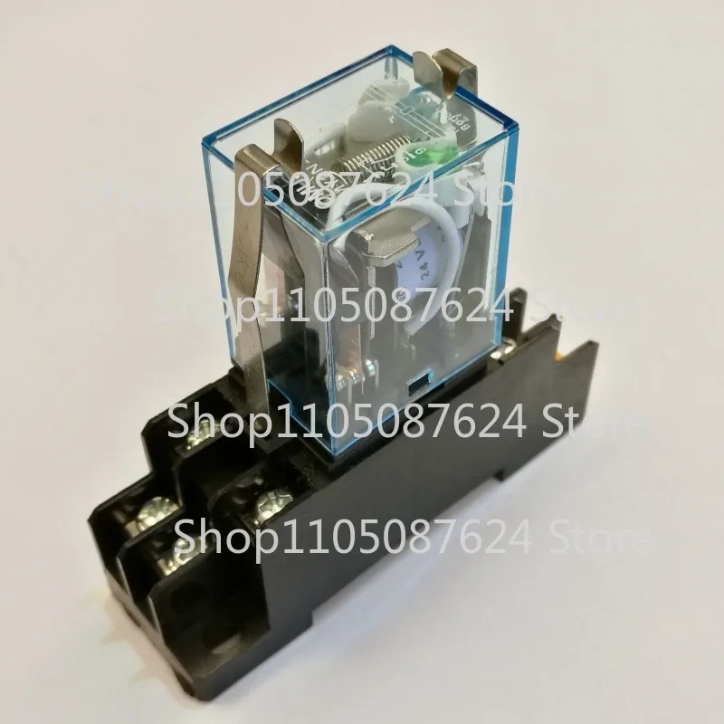 VV  MY2N-J MY2NJ HH52P-L 110V AC Coil Cube Relay & PYF08A Socket Base