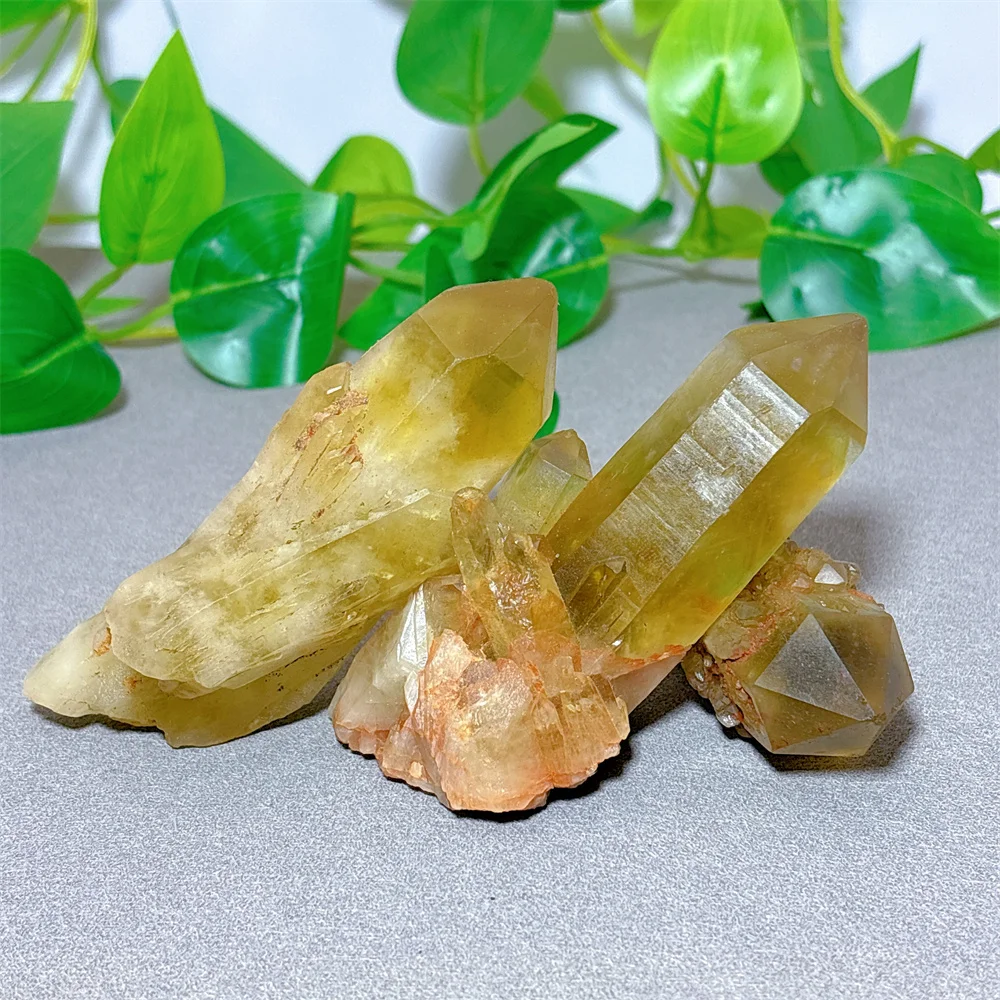 Citrine Specimen Tower Raw Crystal Natural Stone Quartz Minerals Home Decoration Reiki Crystals Geode Gem Energy Healing Love