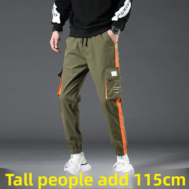 طويل القامة الرجال فضفاضة تناسب السراويل الربيع الصيف ملابس العمل السراويل العلامة التجارية العصرية تنوعا السراويل الترفيه مريحة #2
