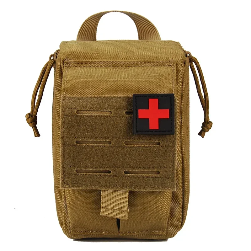 Medical First Aid Lifesaving Pouch, Hunting Emergency Tools Pack, Outdoor Bag Rescue Tools Organizer Pack