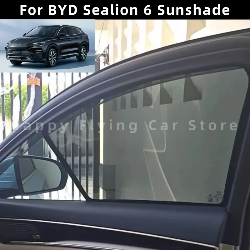 

Suitable for BYD SEALION 6 car window sunshade,front and side door sun baffle,mesh curtain