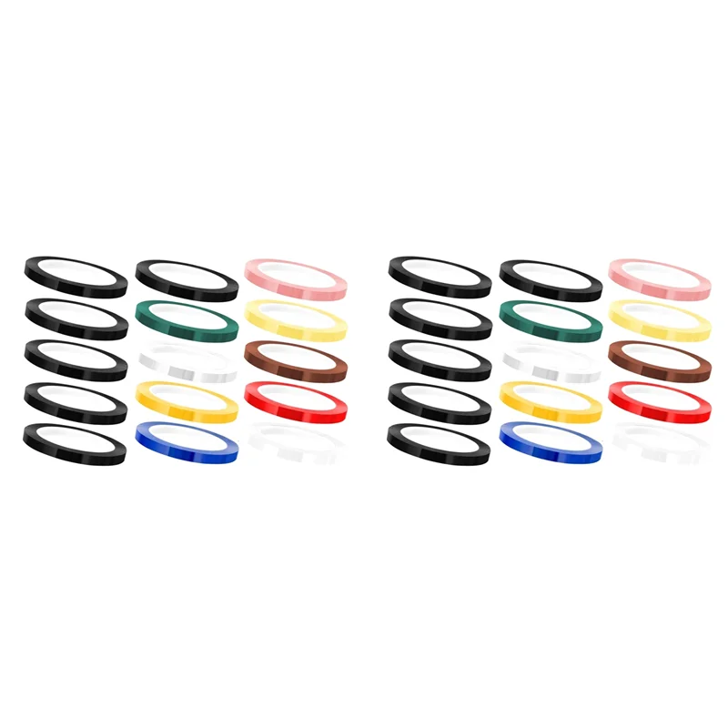 

GYTB-30 рулонов ленты для автоклава-стерилизации, ширина 1/4 дюйма, длина 216 футов, идентификационная лента для инструментов, 10 цветов