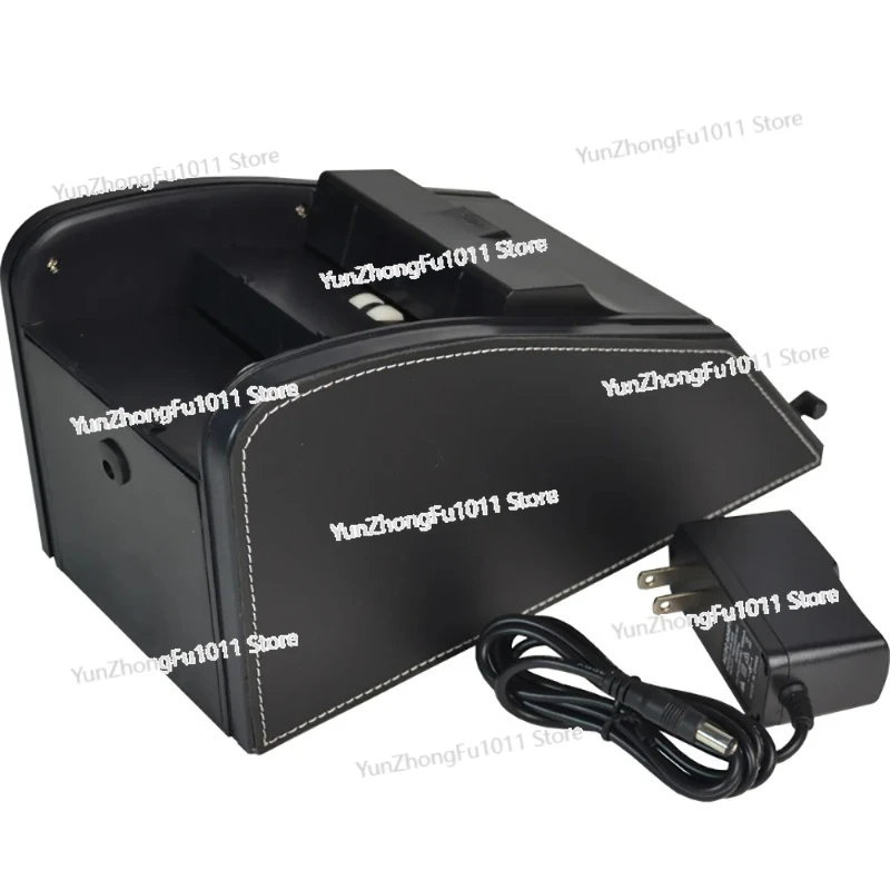 2 IN 1 Card Shuffler & Dealing Shoe Automatic Casino Playing Card Poker Card Automatic Shuffleing Machine
