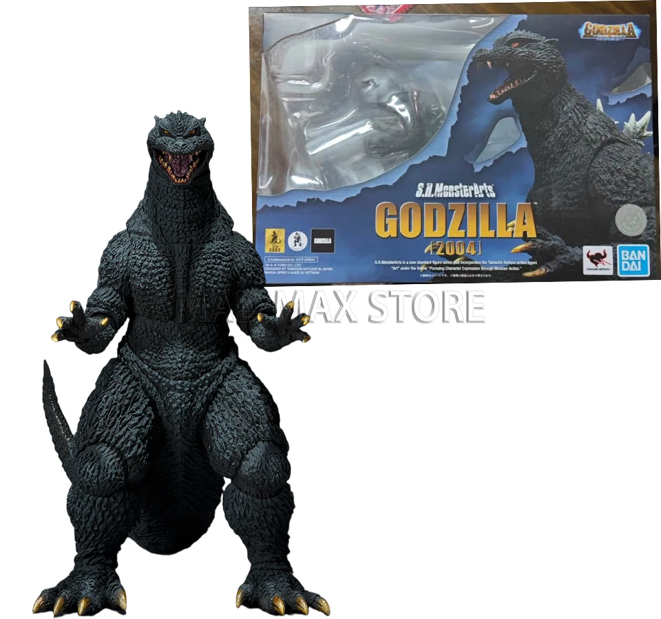 

In Stock BANDAI GENUINE ORIGINAL SHM NORMAL GODZILLA (1972) 1989 2021 Figure Toys For Boys Girls Kids Gift Collectible Model