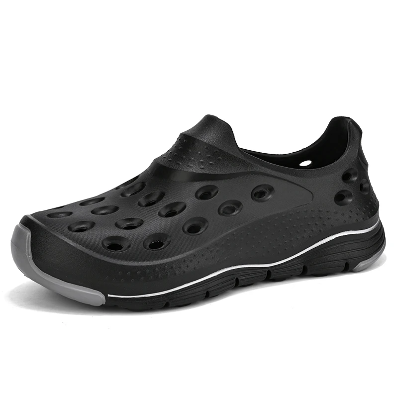 Summer Lightweight Mens Sandals EVA Garden Shoes Men High Quality Soft Cover Toes Sandals Comfortable Dropshipping