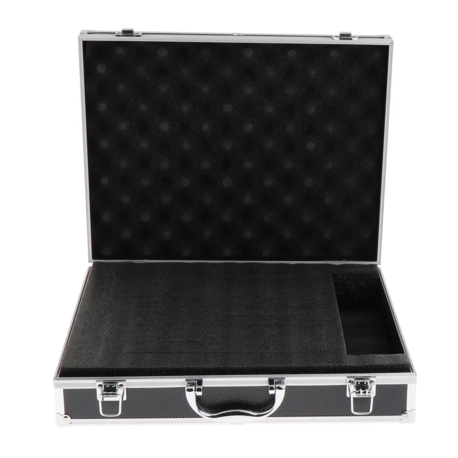 Microphone Case Impact Resistant Case Studio with Sponge Instrument Box Singing Mic Case Hard Mic Carrying Case Mic Storage Box