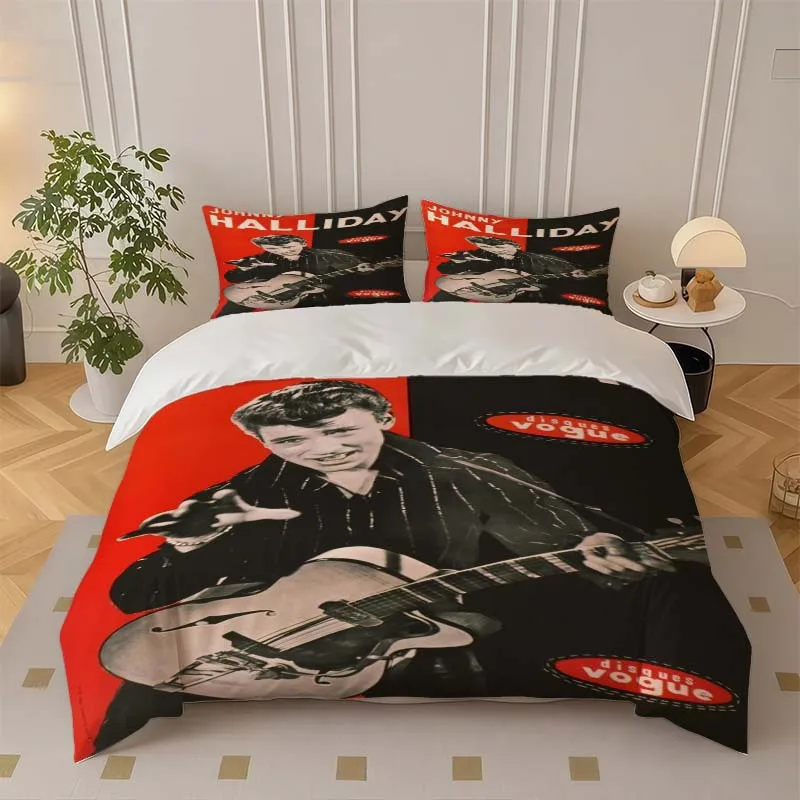 Customize Johnny 3 Johnny 3 Themed Bedding Three-Piece Set, 2026 New Year'S Trend, Duvet Cover Pillowcase Set, Soft, Comfortable