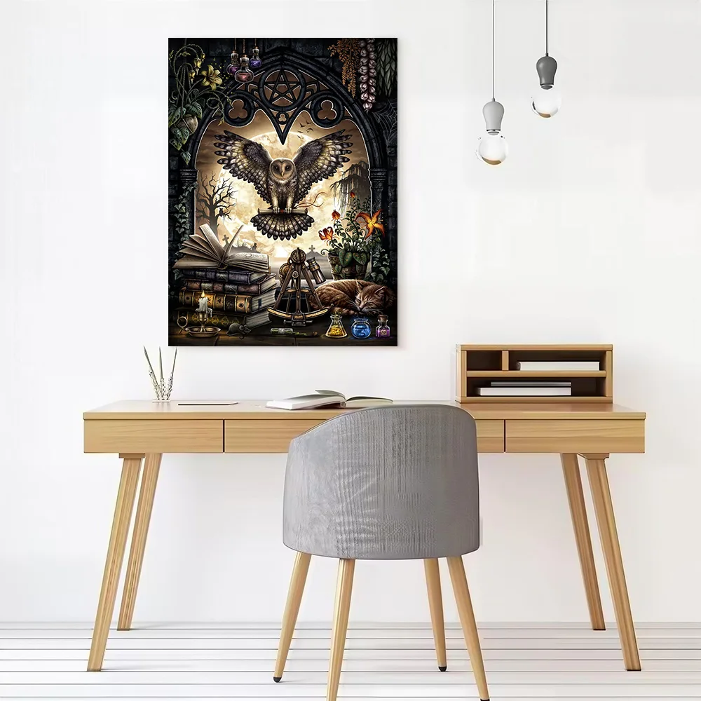 The Messenger Canvas Wall Arts Poster Customizable Pictures Printing for Room Aesthetic Decoration Art of Murals Vintage Decor