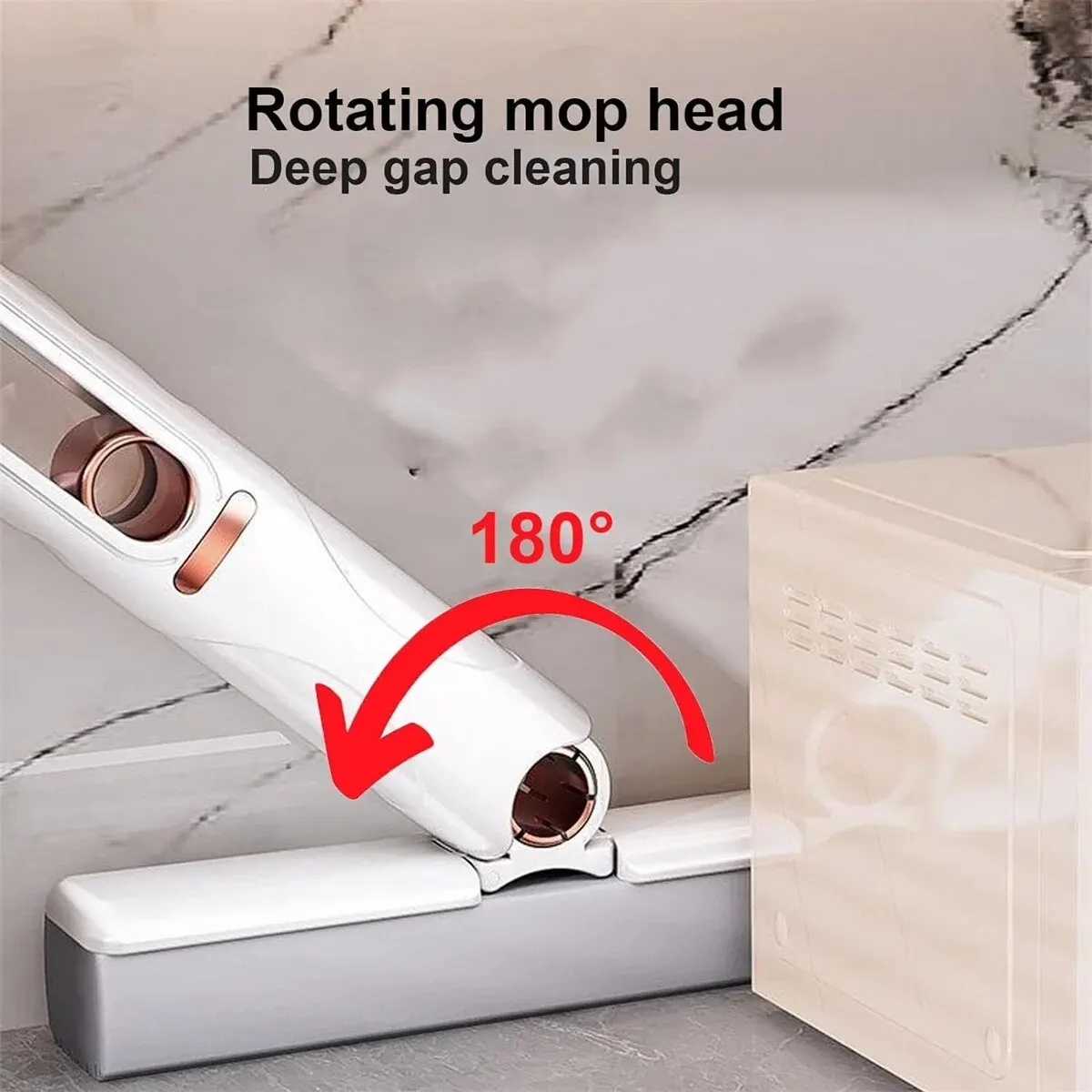 Mini Mop Portable Mini Mop Suitable for Kitchen Bedroom Bathroom and Tabletop Glass Cleaning