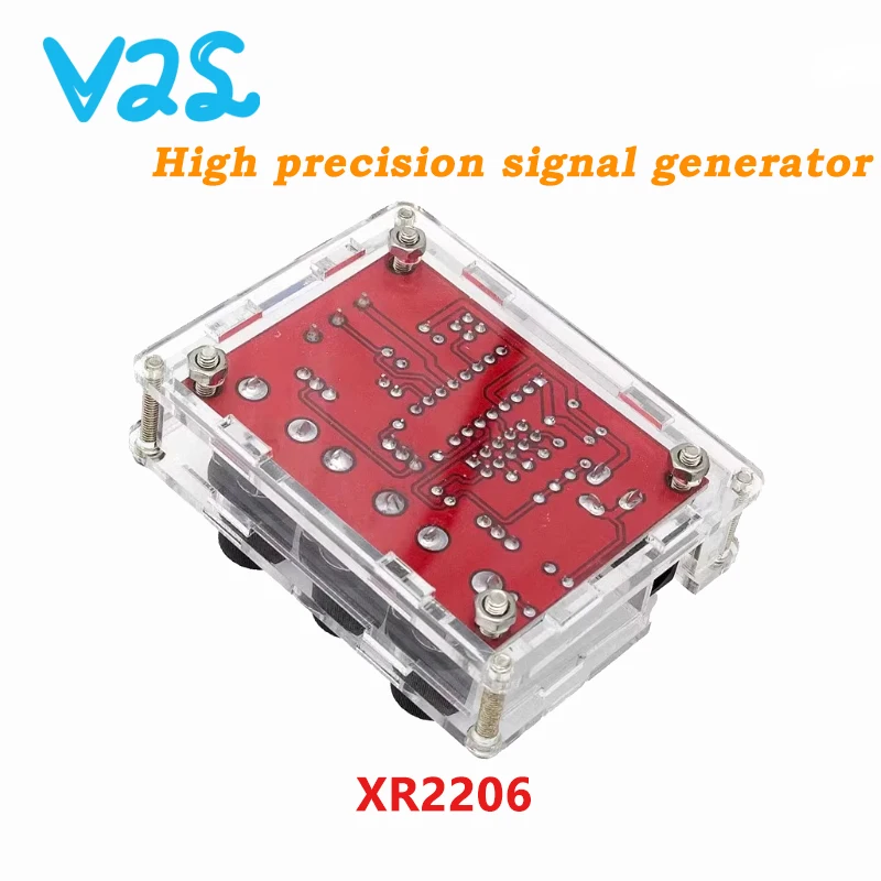 Générateur de Signal de Haute Précision, Kit de Bricolage, Sinusoïdale, Triangle, Ondes Carrées, 1Hz, 1MHz, Plage Morte Réglable, XR2206