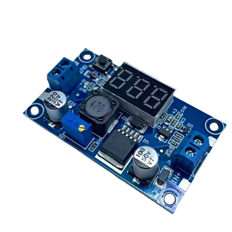 ✤LM2596 DC DC Adjustable Step Down Converter Voltage Regulator LED Display Voltmeter 4.0-40 To 1.3-37V Power Adapter