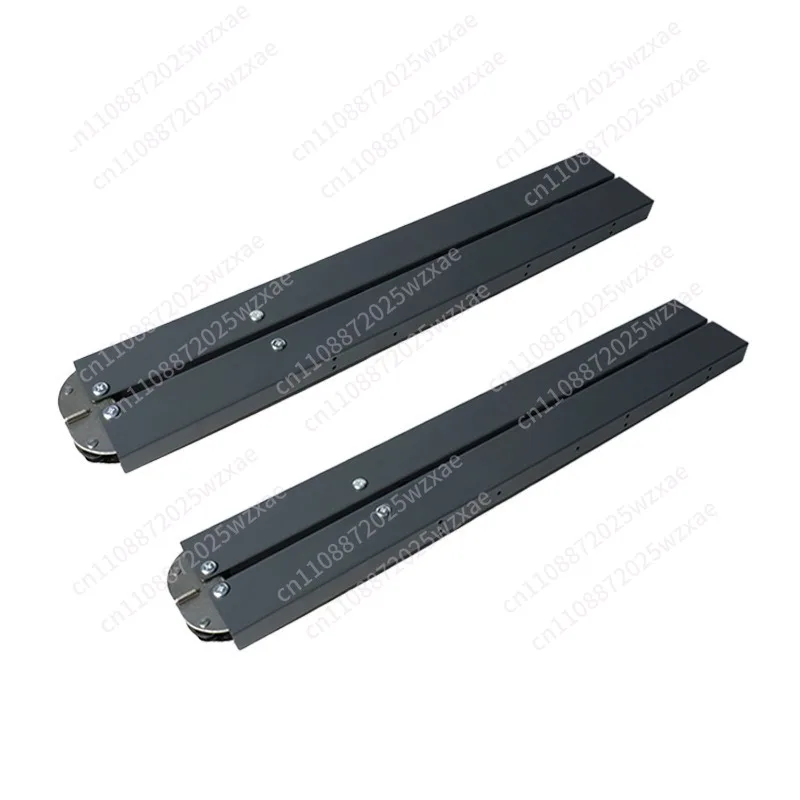 Stainless steel down folding table, hardware accessories invisible desk, mechanism retractable hidden