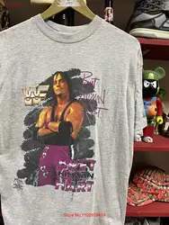 90’s Vintage WWF Bret Hitman Hart Tee Shirt Large