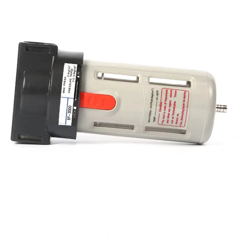 1/2 ''BF4000 3/8" BF3000 1/4 "BF2000 Perawatan Sumber Udara Pemisah Minyak Filter Kompresor Pneumatik