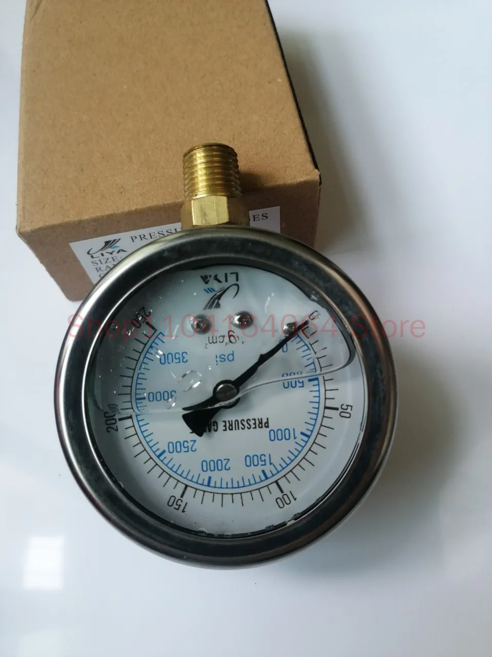 Zhongyang Pressure Gauge Injection Molding Machine Oil Pressure Vertical HFDY Pressure Gauge Oil Pressure Gauge