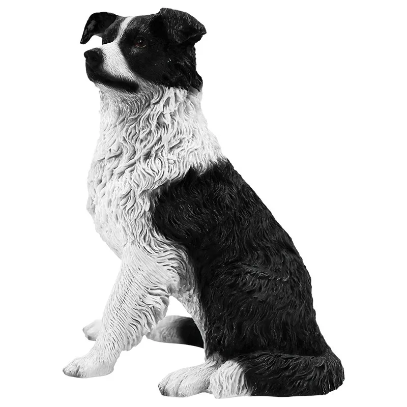 

Model game border herding simulation dog model border collie car ornament handicraft figure