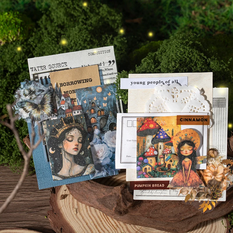 

Журнал GO 50 листов, сказочная наклейка, книга, мини-наклейка, книга, сделай сам, блокнот, коллаж, мусорный журнал, фон, декор, скрапбукинг