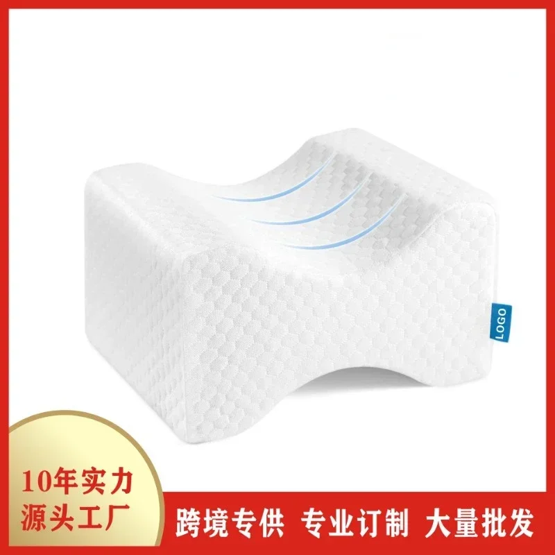 New Memory Foam Knee Leg Pillow Bed Spacer Cushion Wedge Pressure Relief Sleep Aid Knee Pillow Leg Pillow for Sleeping