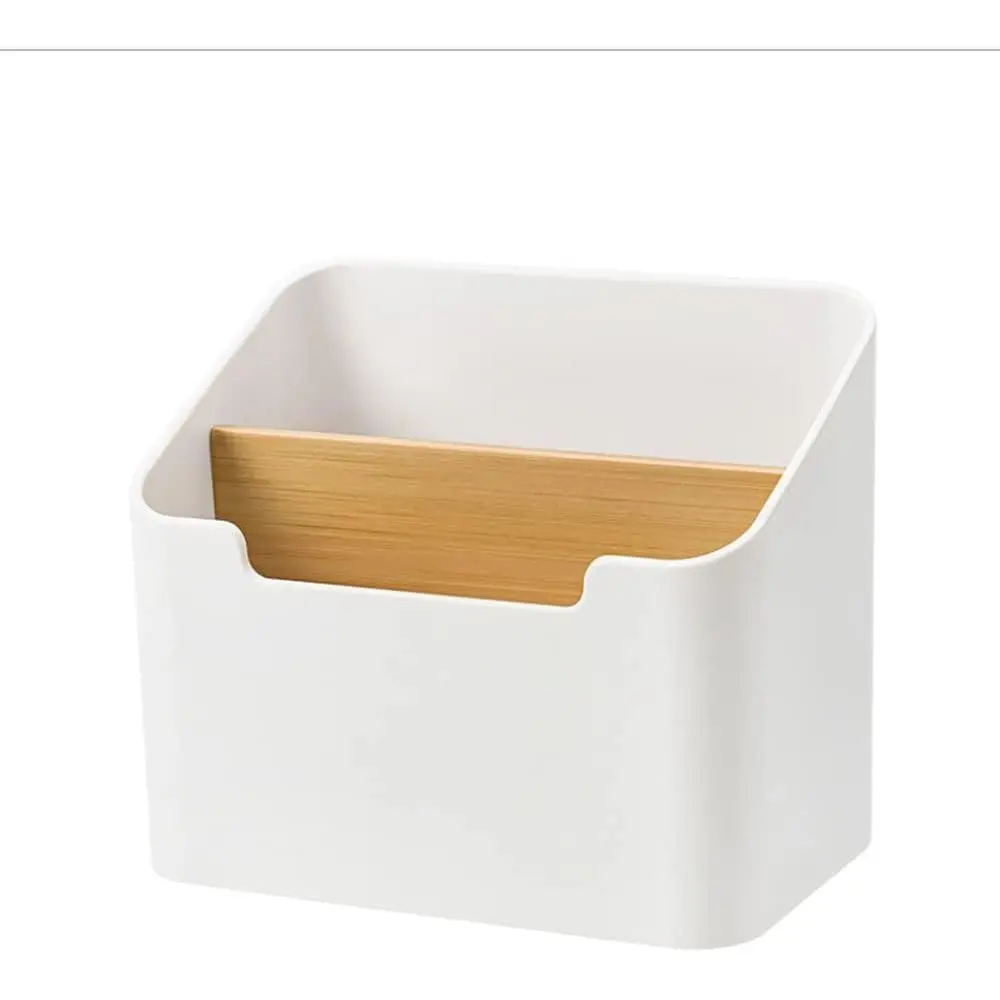 Plastic storage makeup storage box plastic shelf organizer controller desk accessories table basket