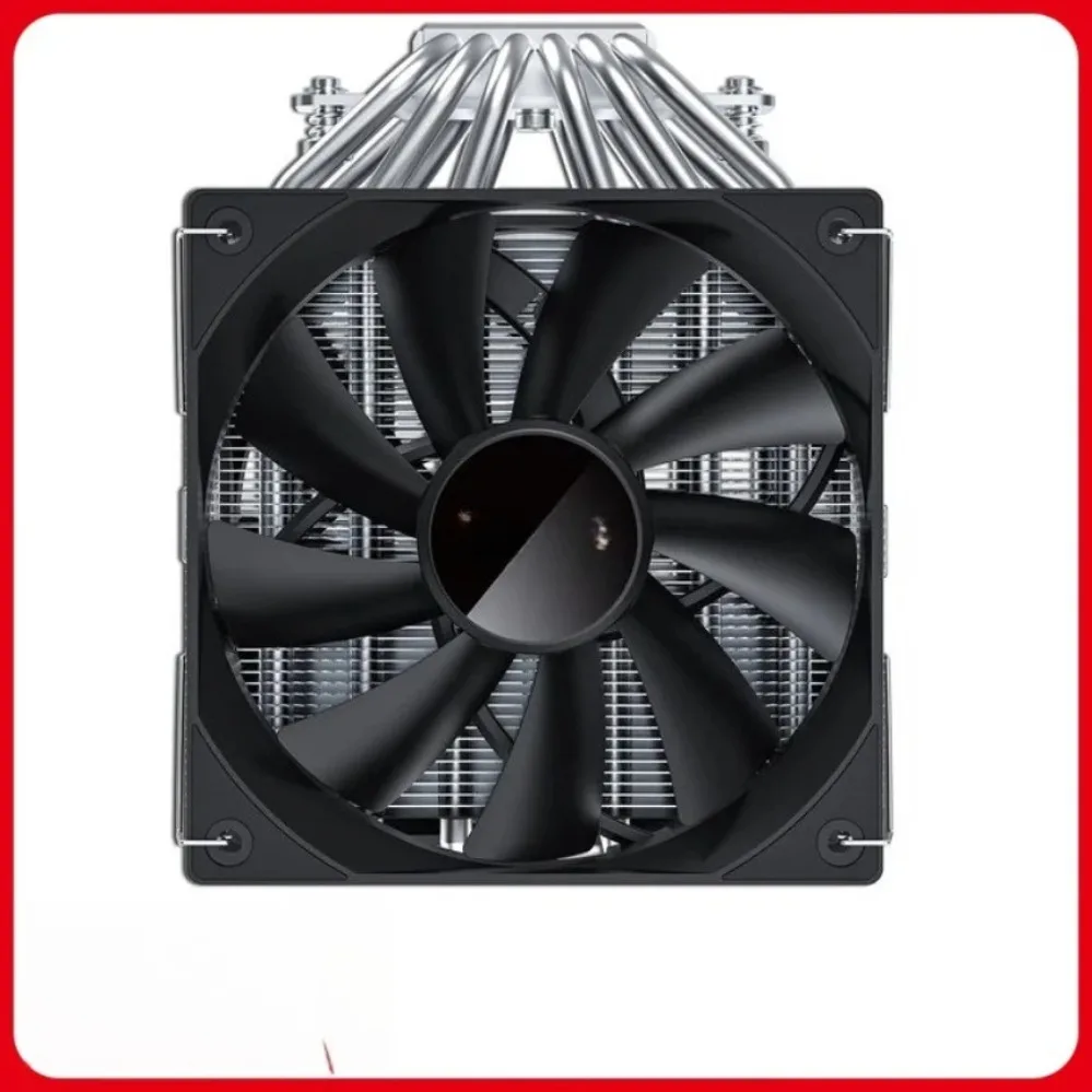 For GL 6 Heat Pipe Tower RGB CPU Cooler Nickel Plated Base Dual Fan LGA1700 1851 AM4 AM5 HP600RGB (007)