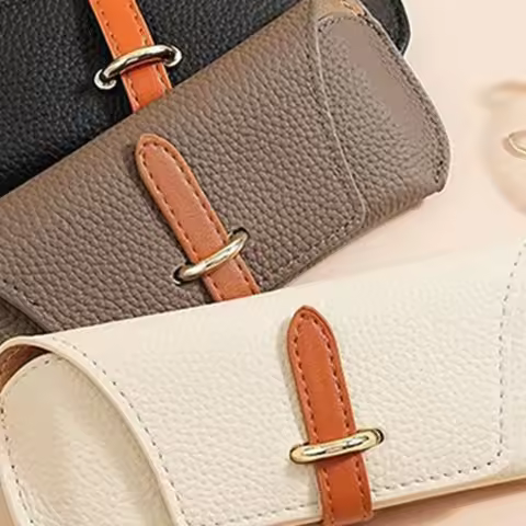 Fashion Eyewear Storage for Men and Women, Unisex Protective Sunglasses Case, Compact Reading Glasses Box