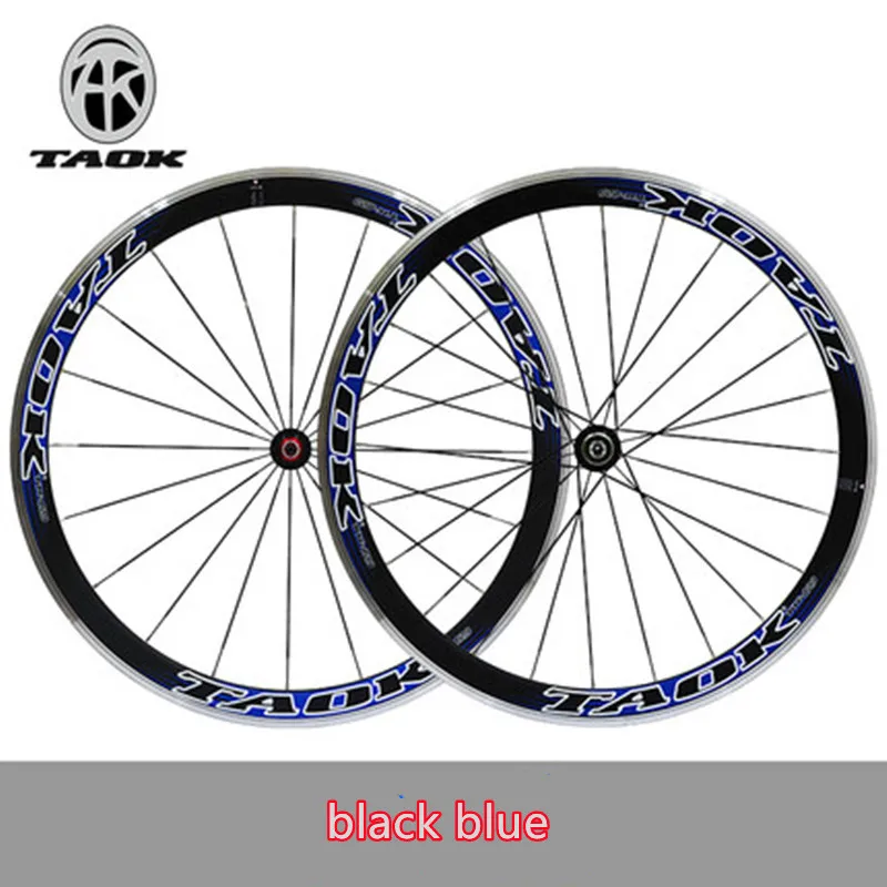 In 2025, the new road bicycle wheel set bicycle sports car knife ring 9,10,11 speed card V brake 700C high-ring wheel hub.