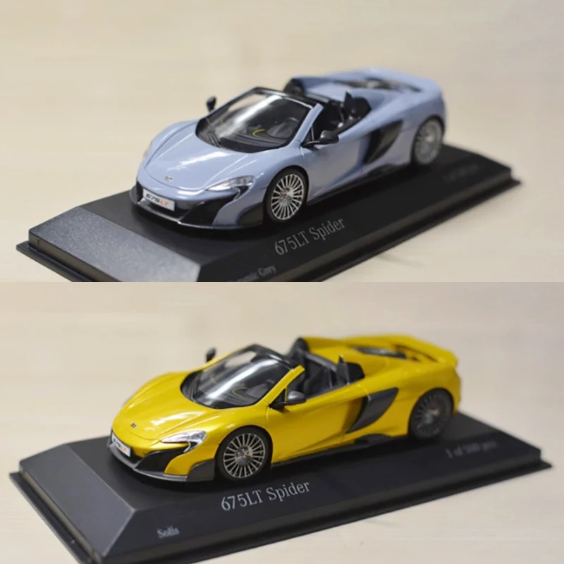 Minichamps 1:43 Scale 675LT Spider Resin Simulation Car Model