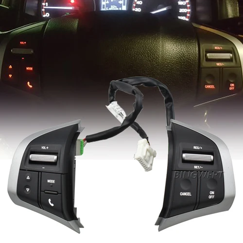 Nuevo para Isuzu d-max 2015-2019 MU-X para Chevrolet Dmax 2019 interruptor de volante crucero Audio volumen Control remoto botón