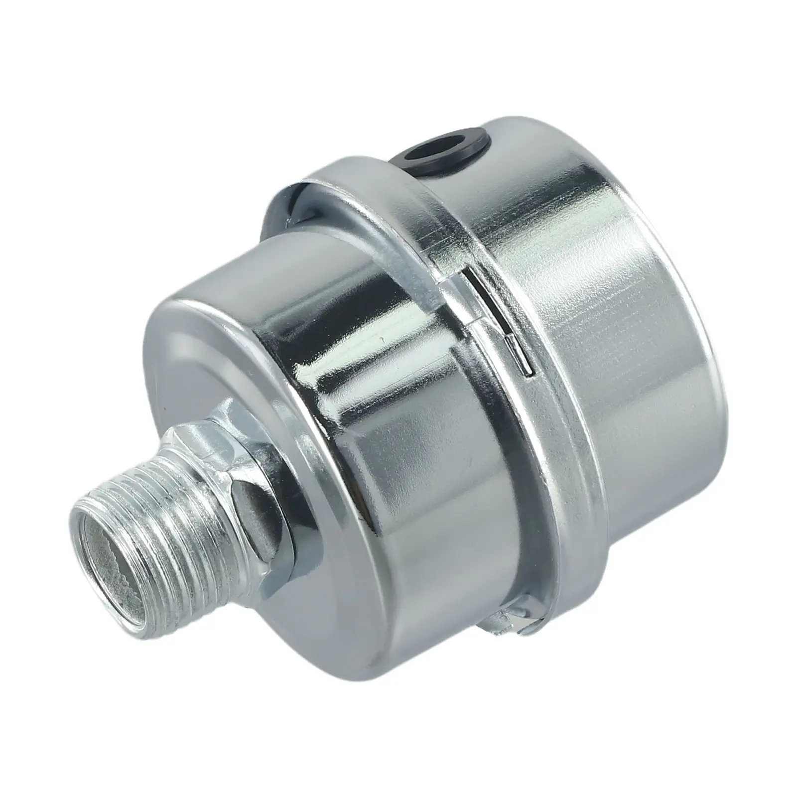 Air Compressor Noise Filter Muffler for Oil-Free Systems Metal Construction Compatible with 12.5mm 16mm 20mm Inlets