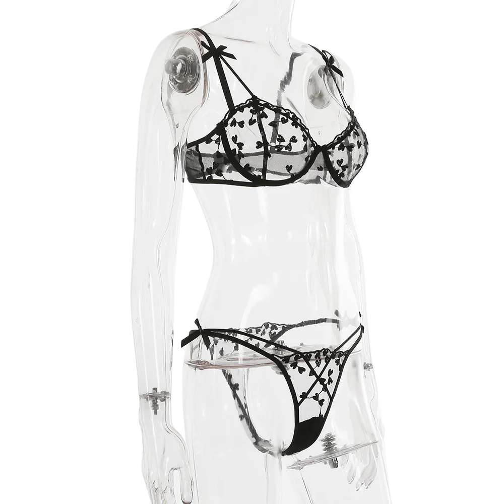 

Сексуальный комплект женского белья с принтом в виде маленьких сердечек, прозрачный эротический наряд из сетки, горячие комплекты белья, сексуальный женский наряд, белье для женщин.