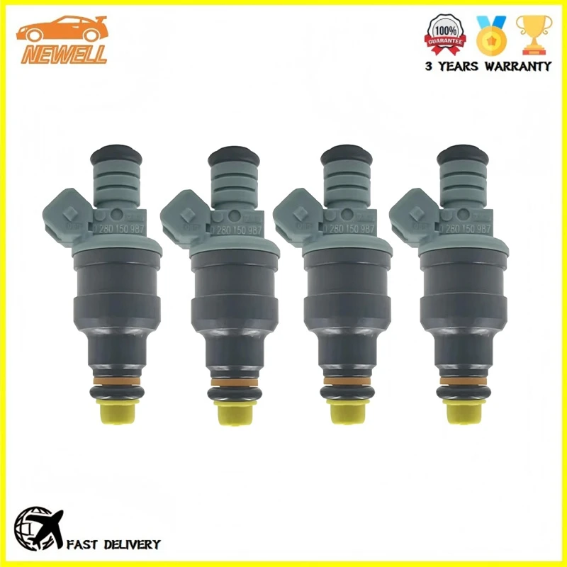 4pcs 0280150987 High Quality Fuel Injector For Peugeot Citroen 106 306 Saxo Xsara 1993-1998 1.6 8V