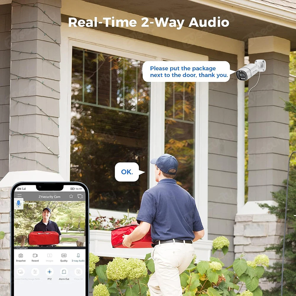 4K PoE Security Camera System  - Home Security And Camera System recension och pris