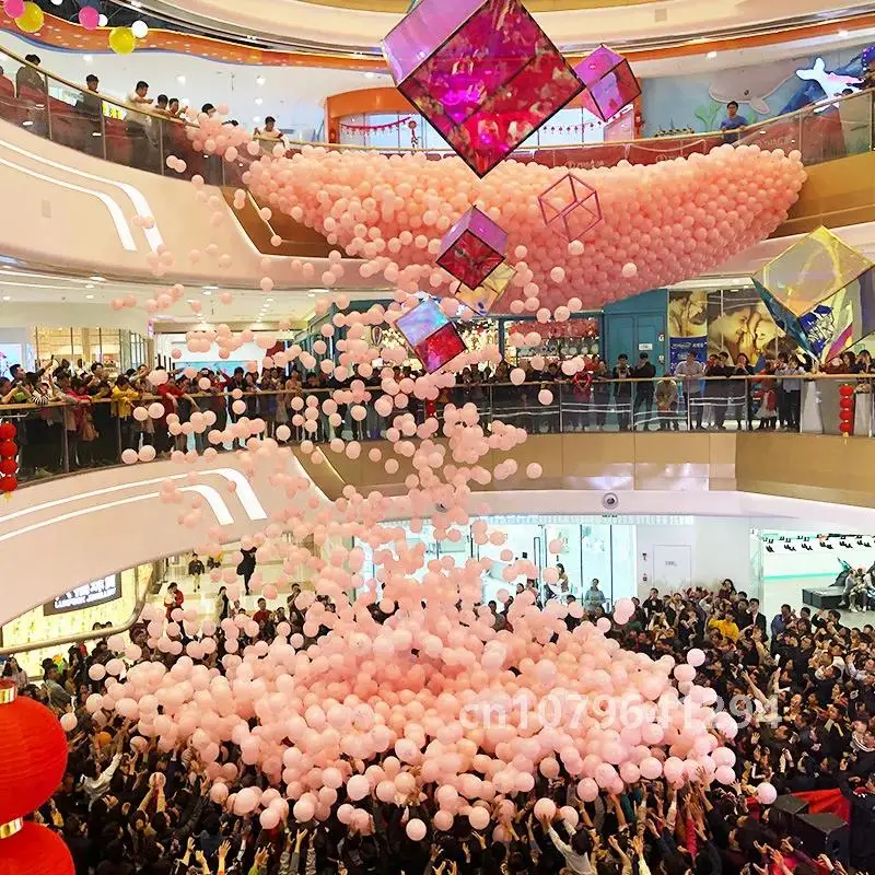 Balloon Drop Net Wedding Party Shopping Mall Activities Ceiling Decoration Manufacture Props Baby Shower Decor Party Supply