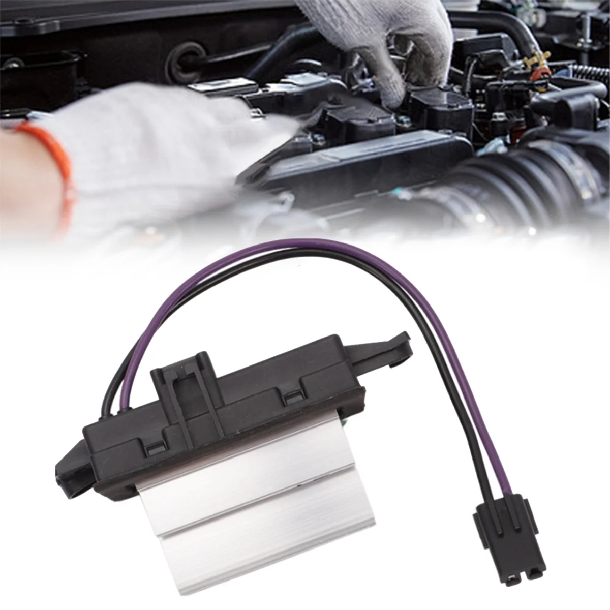 Резистор двигателя вентилятора кондиционера 93803636   Для Buick Allure, Century, Cadillac, Chevrolet Avalanche, GMC Envoy -T45C