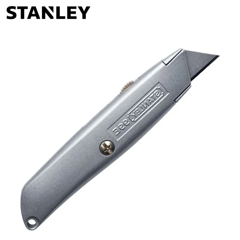 STANLEY 10-099-22 Universal Cutter 19MM Hobby Knife Paper Cutter Wallpaper Knife Wallpaper Knife with Blade Practical