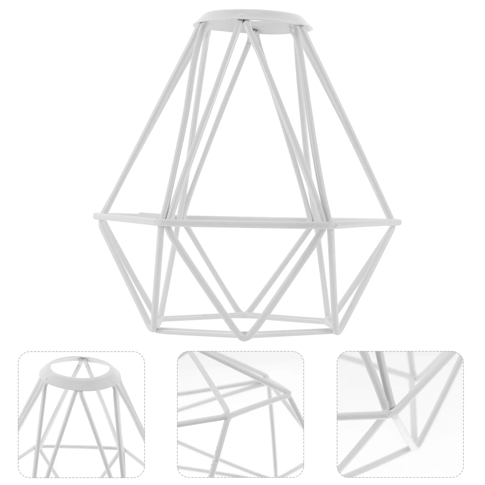 

Hollow Lampshade Decorative Shades Replacement Reusable Lampshades for Table Exquisite Metal Cover Home Pendant Light