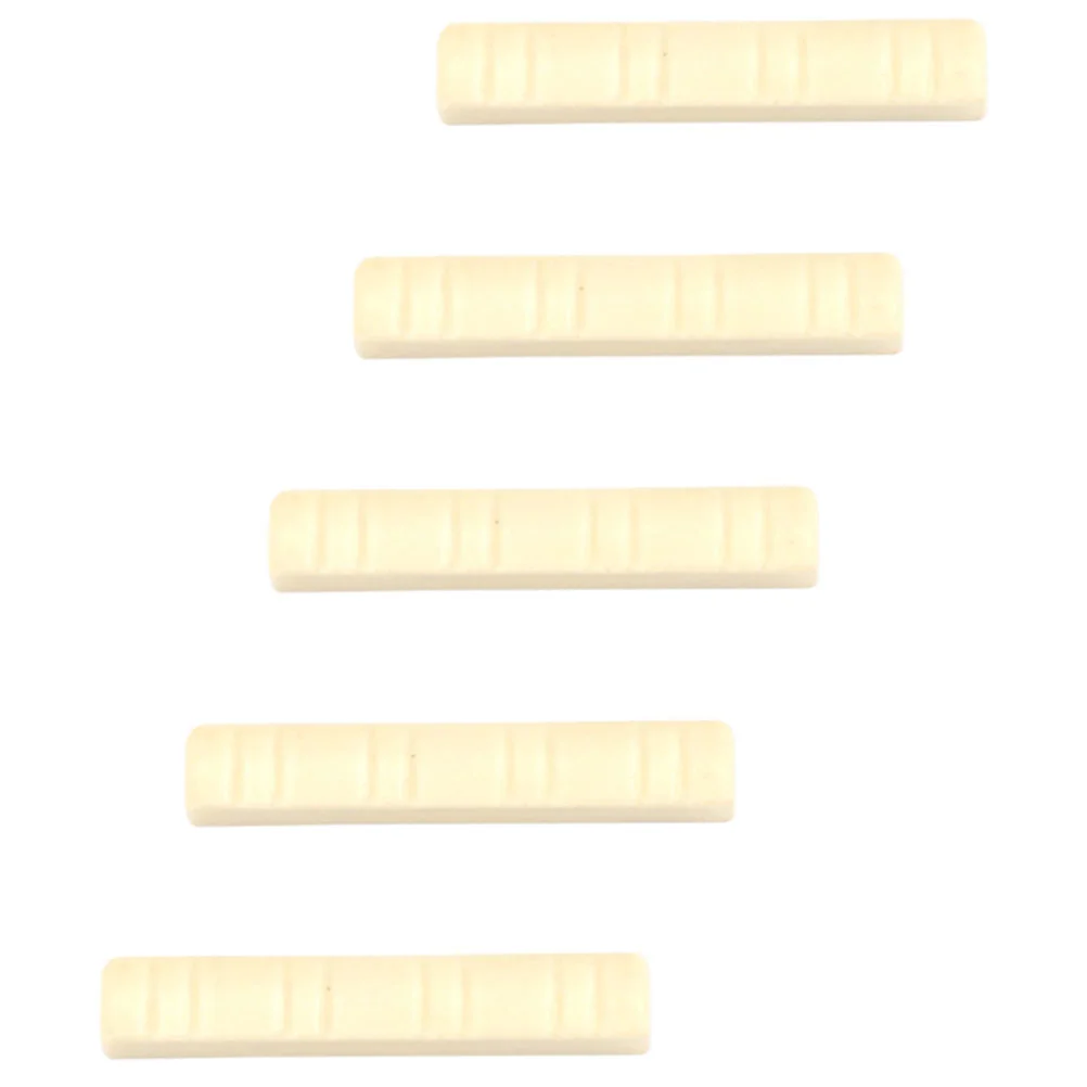 Plastic 8-string Mandolin Nut Guitar Bridge Accessories for Acoustic Saddle Blanks Gifts