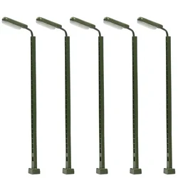5Pcs Model Railway Lights For H0 Gauge Model Railway Light Lattice Mast Light Gauge N Gauge Light Layout Model Building In Stock