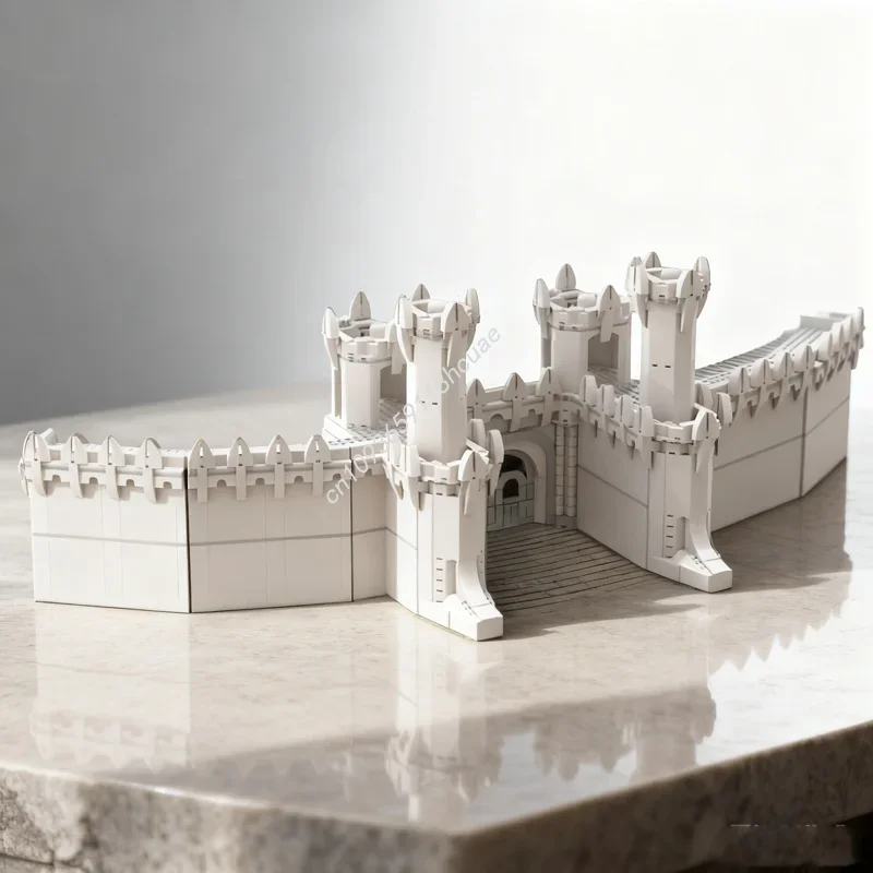 

2574pcs MOC The Walls Minas Tirith Hobbit And Lord Model Building Blocks Construction DIY Christmas Gifts Idea Toys Brick Kids